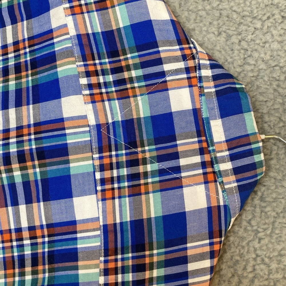 Tommy Hilfiger Shirt Men's S Classic Fit Button Up‎ Long Sleeve Plaid Preppy - Picture 8 of 13